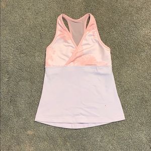 Lululemon Blush Floral Racerback Top